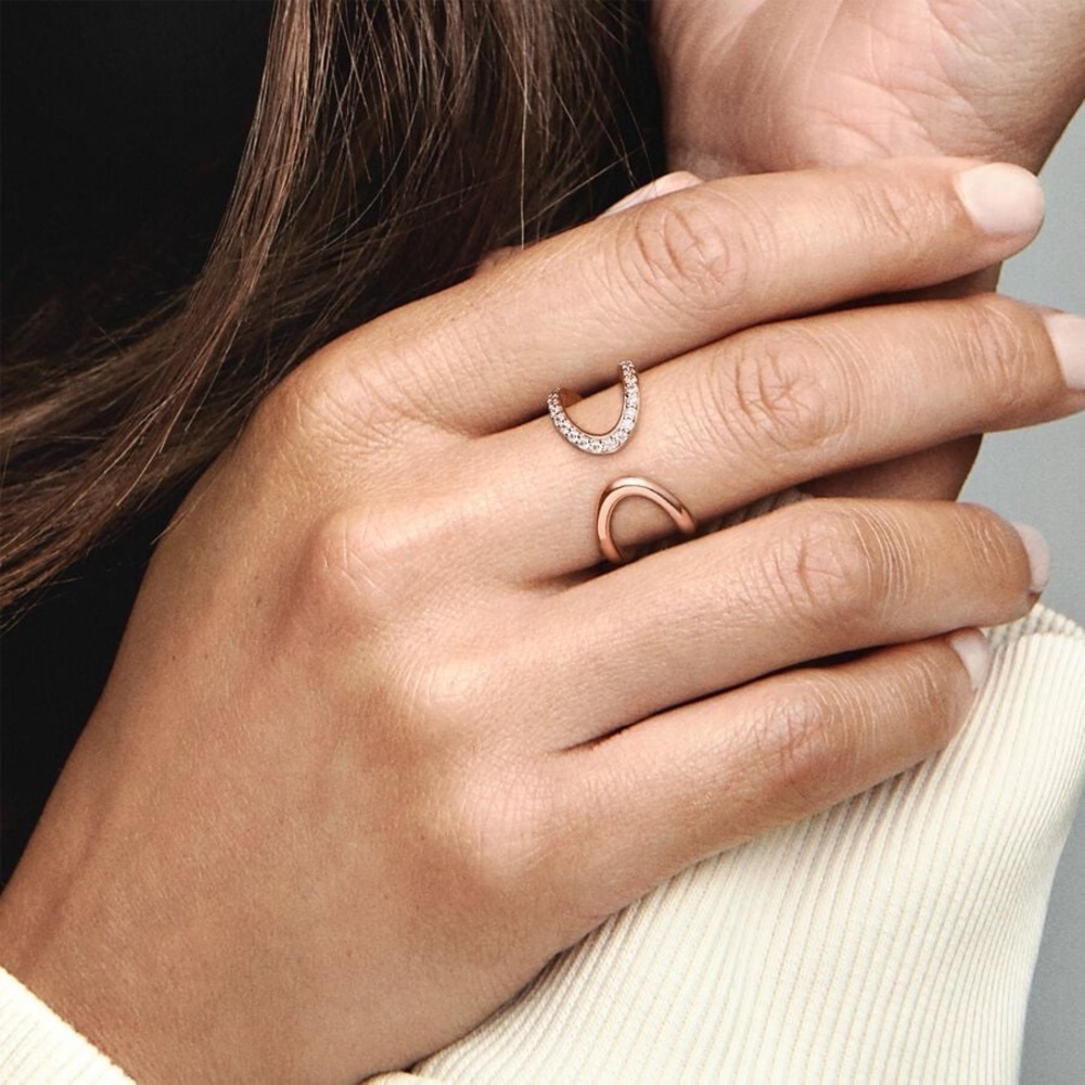 🆕Wrapped Open Infinity Ring - Picture 5 of 6